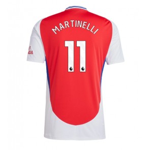 Arsenal Gabriel Martinelli #11 Hjemmebanetrøje 2024-25 Kort ærmer